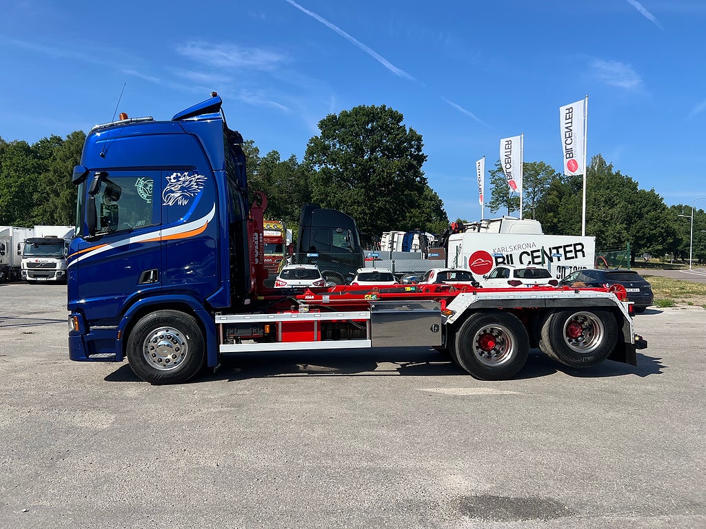 Scania R650 6x2 Lastväxlare, Euro 6