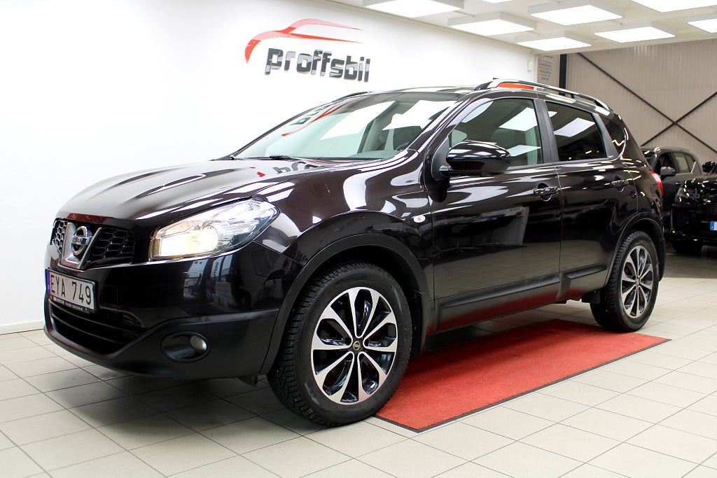 Nissan Qashqai 2.0 dCi 4x4 Navi Panorama B-kamera Drag Kamkedja Euro 5