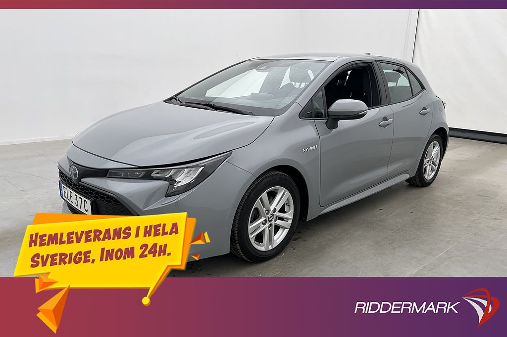 Toyota Corolla Hybrid e-CVT 122hk Backkamera MOMS CarPlay