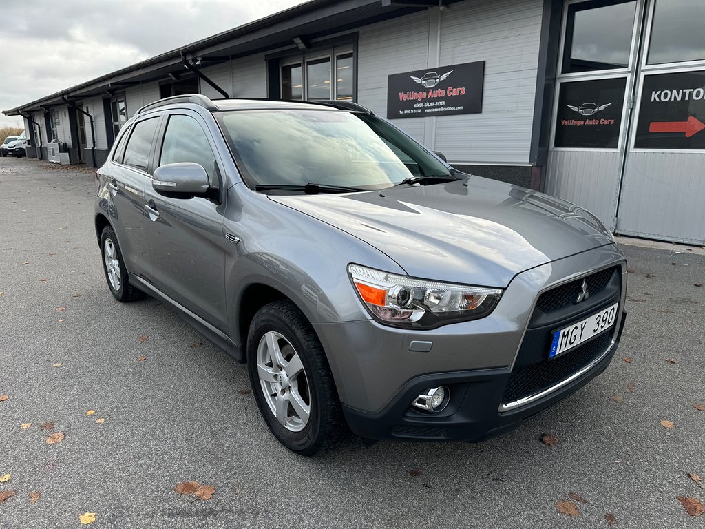 Mitsubishi ASX 1.8 Di-D AWD Business Euro5 | PANORAMA | SKINNKLÄDSEL