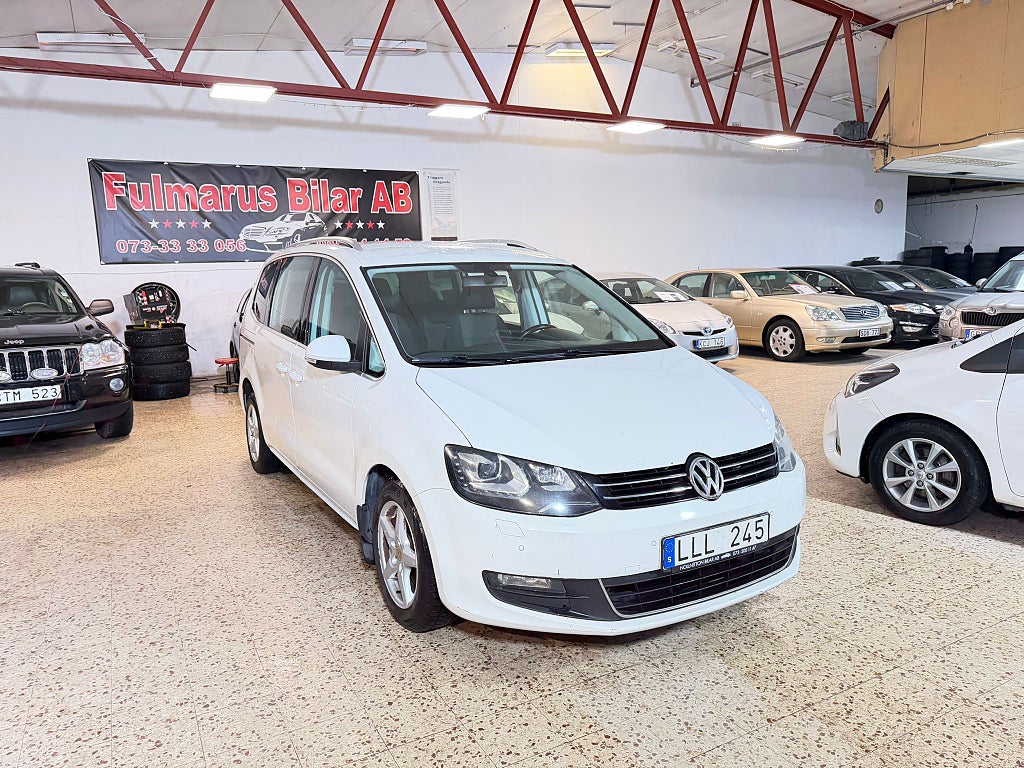 Volkswagen Sharan 7-Sits 2.0 TDI Ny Besiktad Ny Servad 140HK