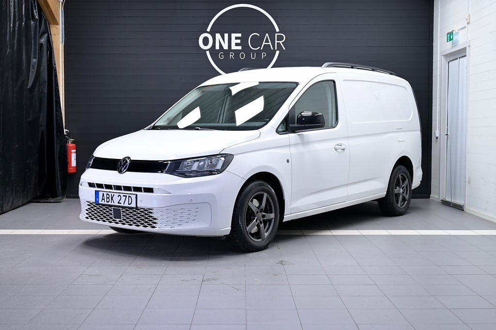 Volkswagen Caddy Maxi Cargo 1.5 TSI MOMS Värmare Kamera GPS Nyservad