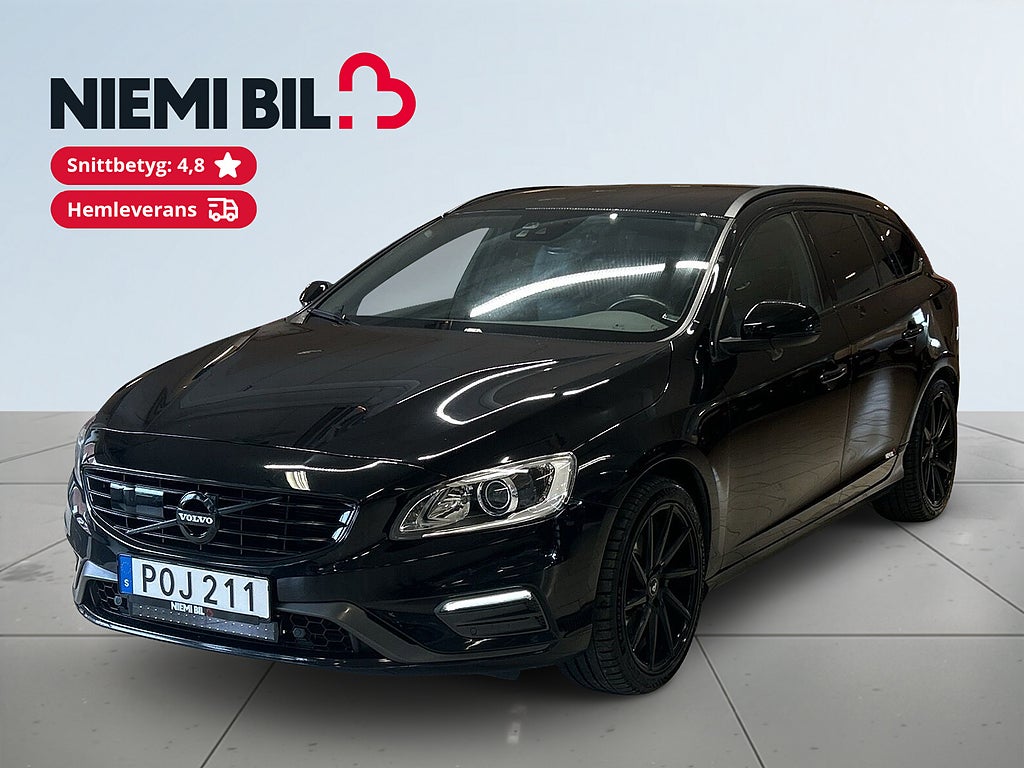 Volvo V60 D3 Classic R-Design Drag Dvärme Rattvärme Navi S&V-däck