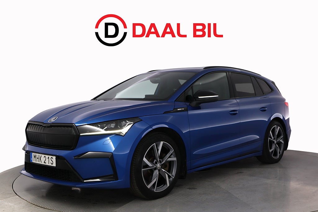 Skoda Enyaq iV 80X 265HK 82kWh SPORT LINE PANO DRAG B-KAM HUD VÄRM NFC