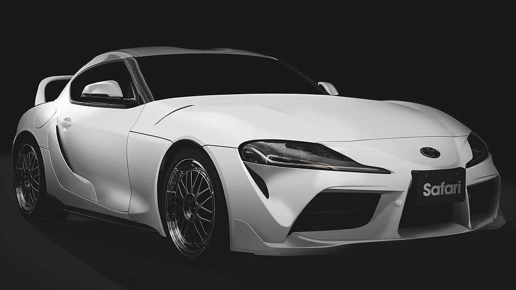 Bilen är en hyllning till den bortgångne Paul Walker. Foto: Safari.