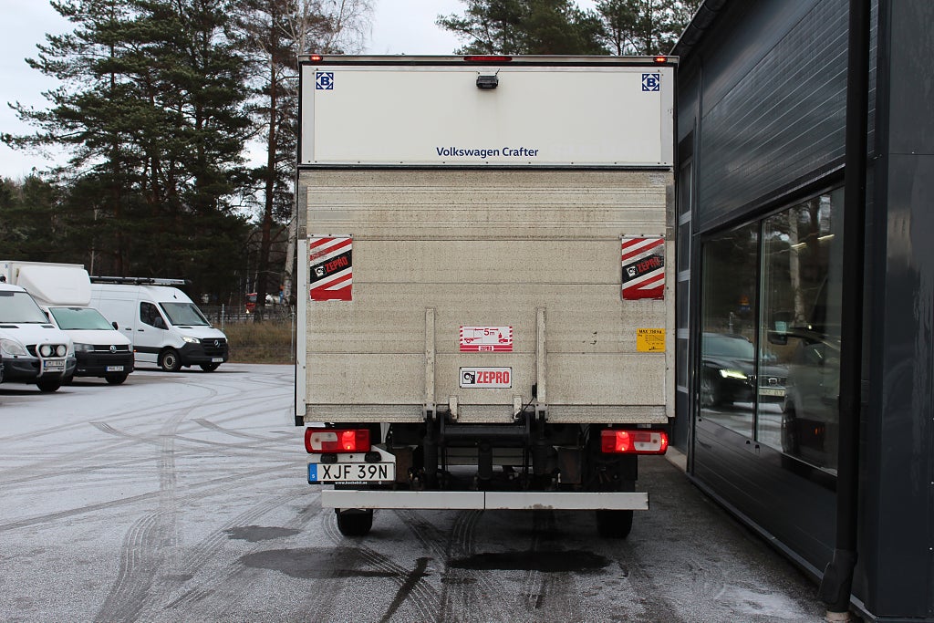 Volkswagen crafter Chassi 35 Volymskåp, BG-Lyft, 3,99% Ränta