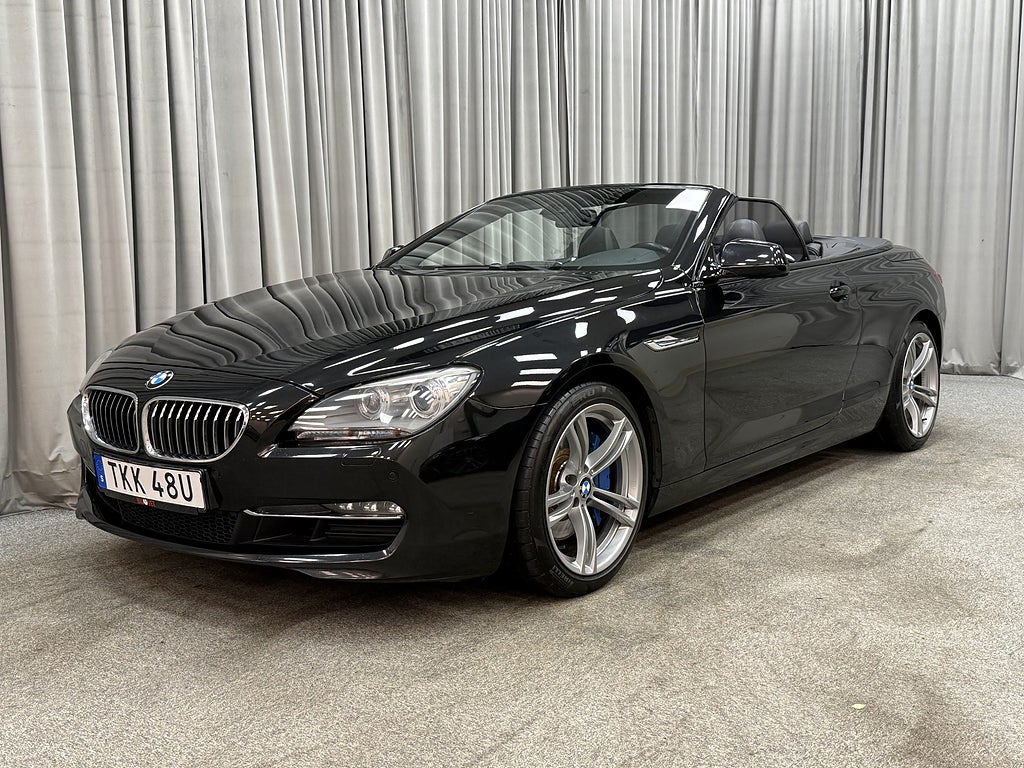 BMW 640 i 320HK Cabriolet Aut Välservad/Nybesiktigad