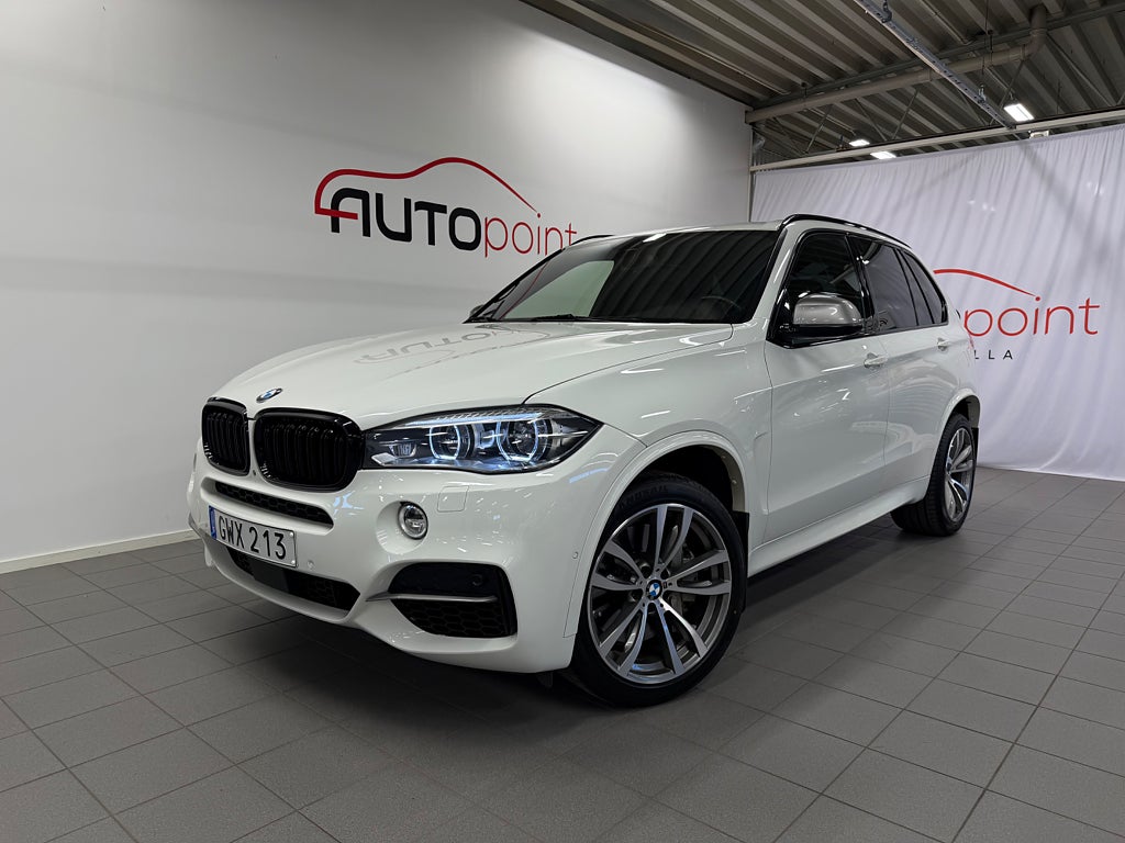 BMW X5 M50d 381hk M Sport|H&K Ljud|Värmare|Cockpit|Drag