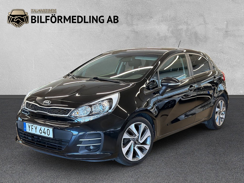 Kia Rio 1.2 CVVT GLS B-Kam Navi 1 ägare 0,47L/Mil 