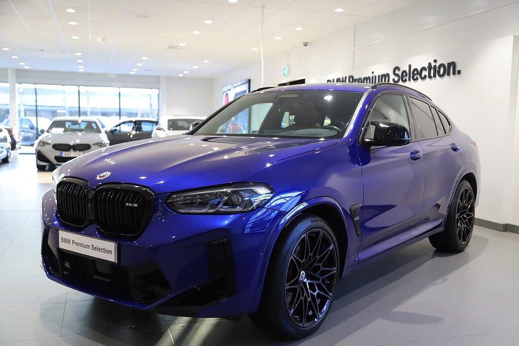 BMW X4 M Competition Driver's Paket / Laserljus / Dragkrok / H&K - Auto