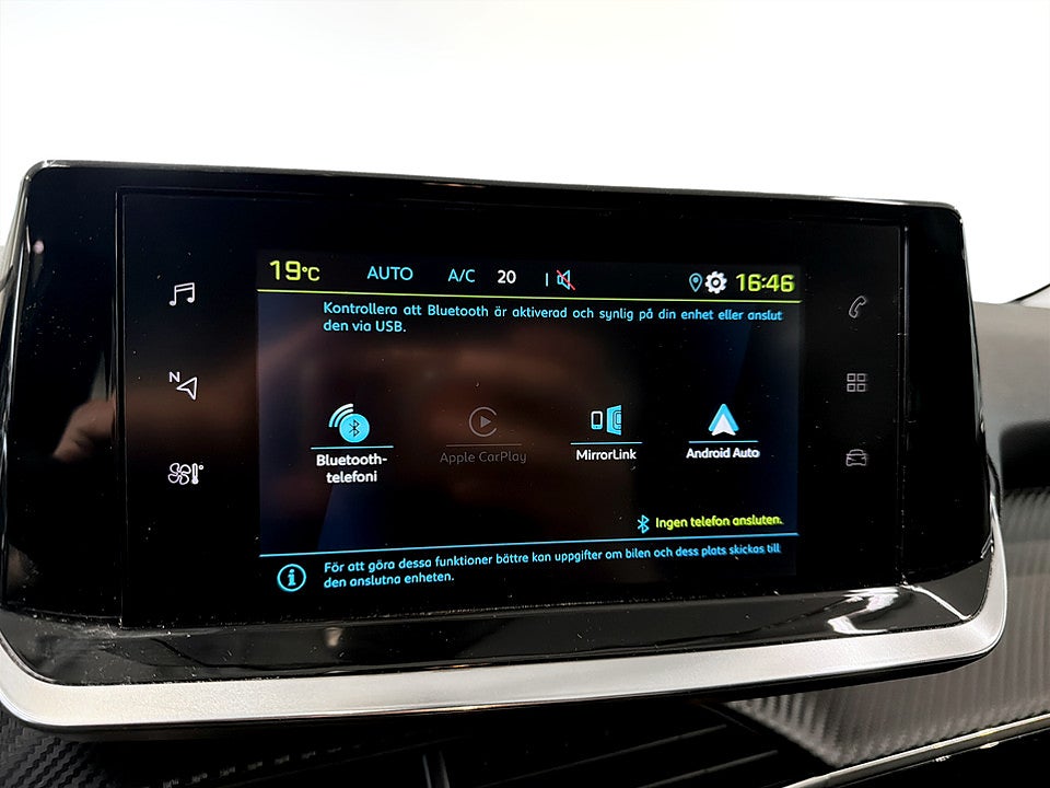 Bild på Peugeot E-208 Active Pack 50kWh 136hk Aut CARPLAY P-SENSORER BAK