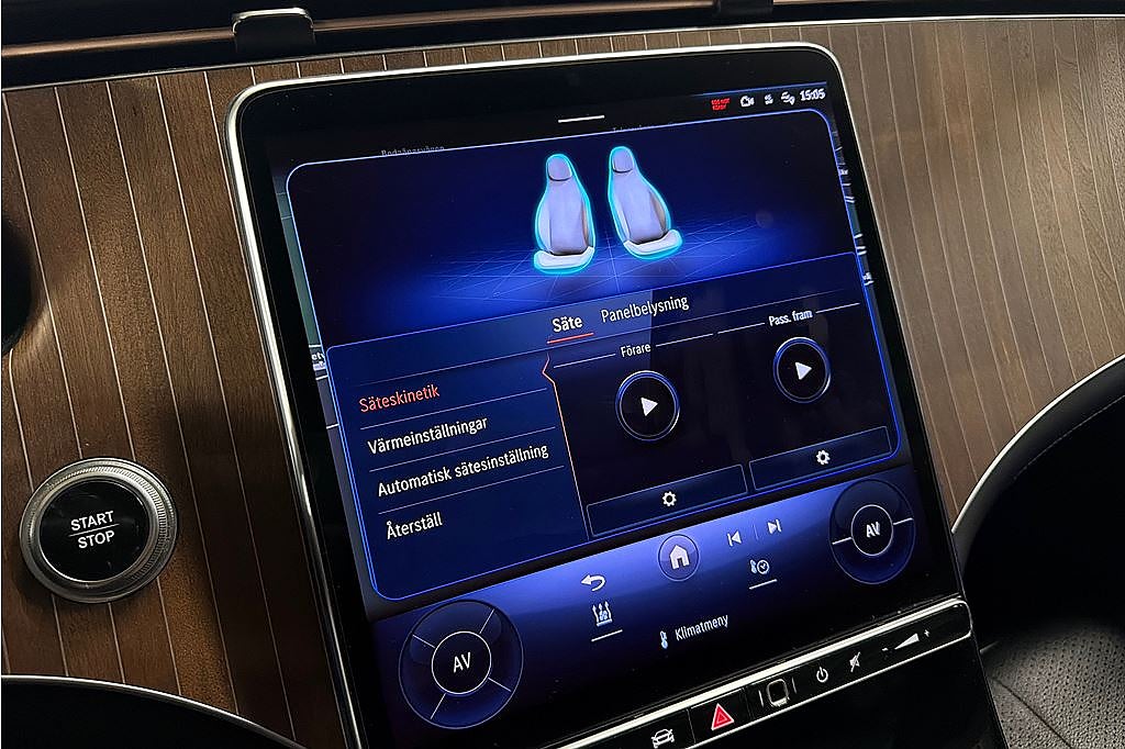 Mercedes-Benz EQE 350+ 90.6 kWh, 292hk, Burmeister, Elstolar, Läder