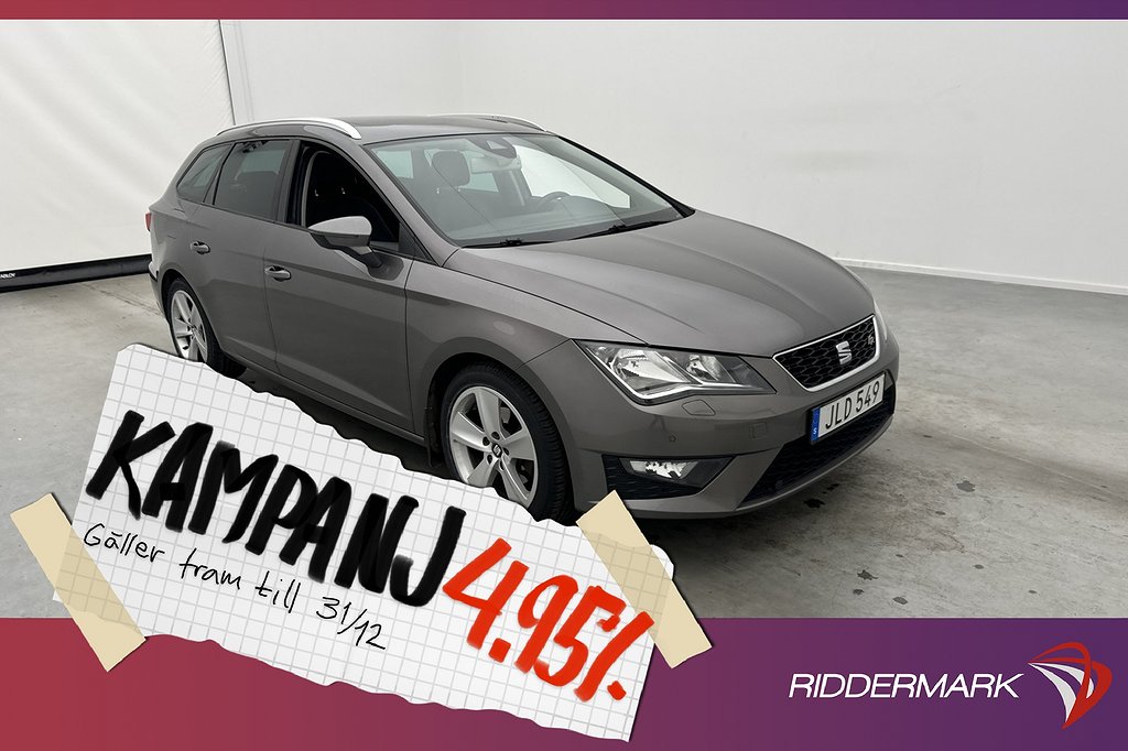 Seat Leon ST TSI 150hk FR M/K-Värm Panorama Na 4,95% Ränta