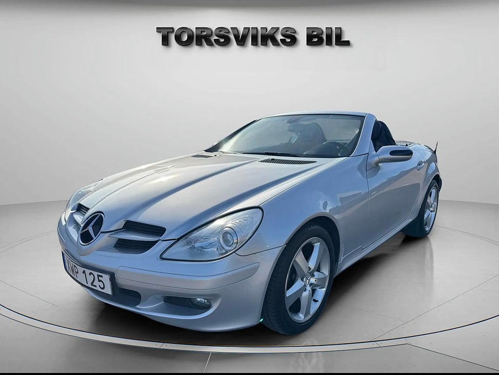 Mercedes-Benz SLK 200 Kompressor CAB SKINN AUTOMAT163HK/Mkt Välvårdad