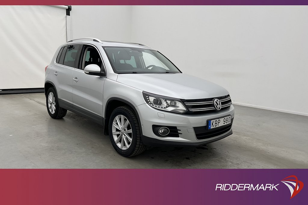 Volkswagen Tiguan 2.0 TDI 140hk 4M D-Värmare Pano Drag Skinn