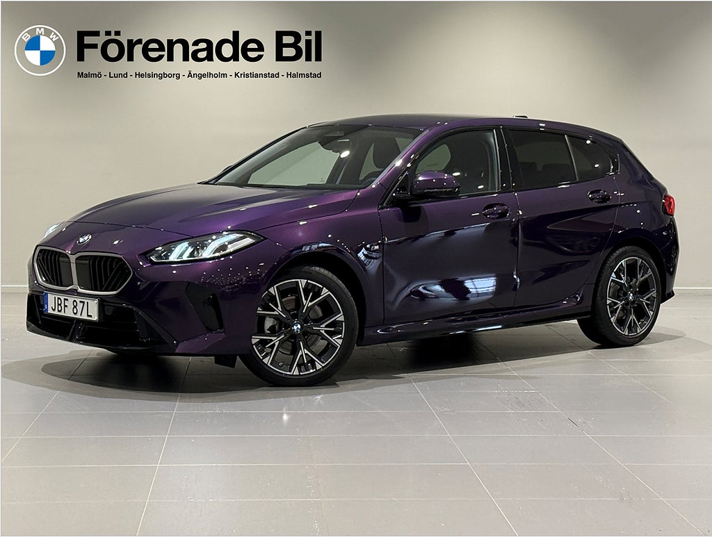 BMW 120 M Sport Design Aut Rattvärme Tonade Rutor Drive/Park Assist Nav