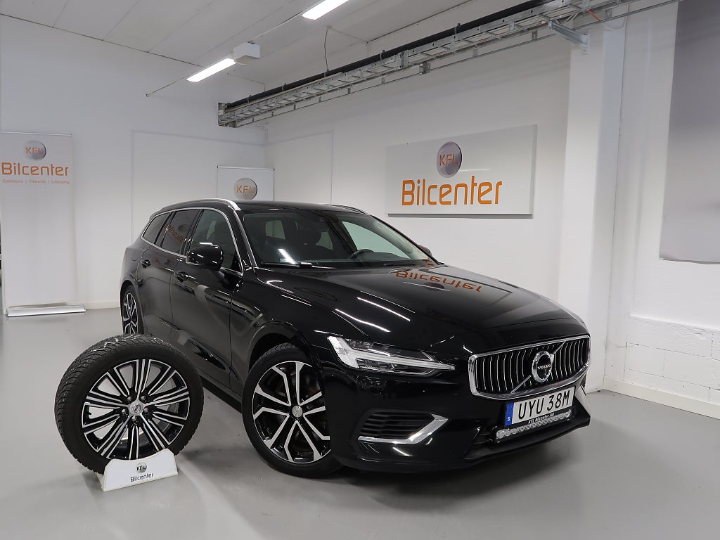Volvo V60 Recharge T6 AWD *Long Range* V-Däck ingår H/K-360°-Drag