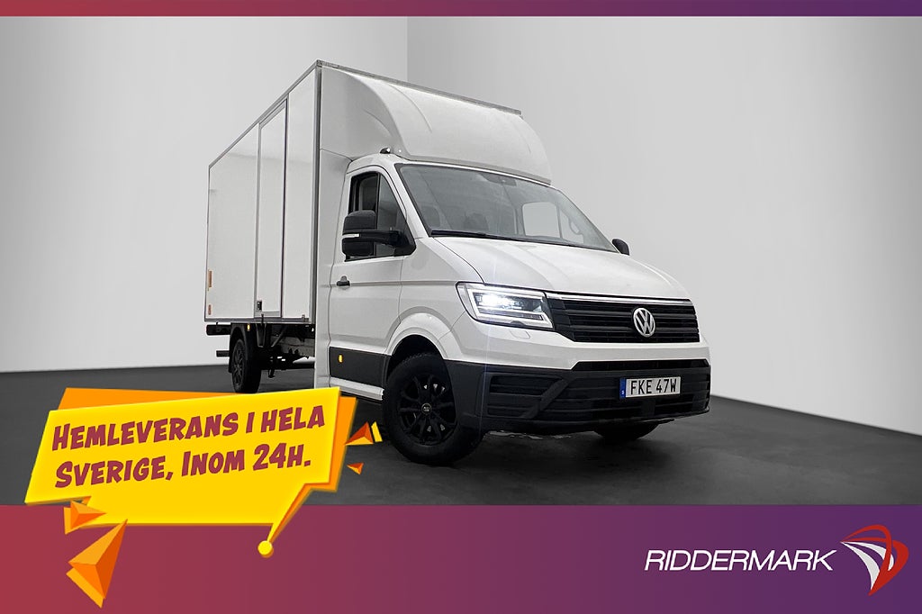 Volkswagen crafter 177hk Bakgavellyft Sidodörr B-Kamera Moms