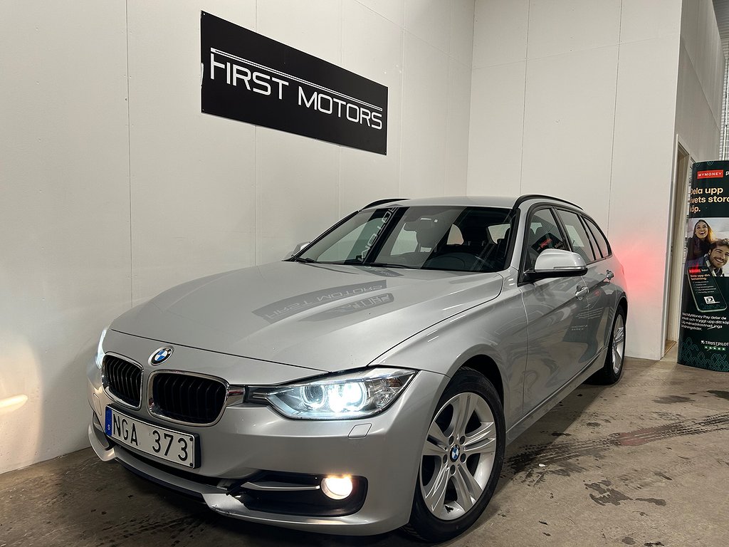 BMW 318 d Touring Sport line Euro 5/1-Ägare/Lågmil