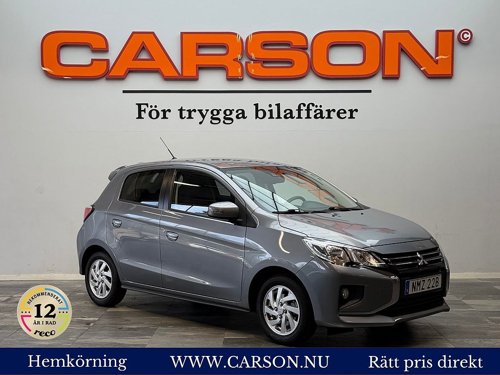 Mitsubishi Space Star 1.2 Ränta Bluetooth Farthållare 80hk
