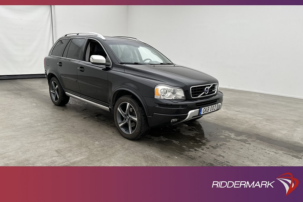 Volvo XC90 D5 AWD R-Design 7-Sits VOC Värm Taklucka Sensorer