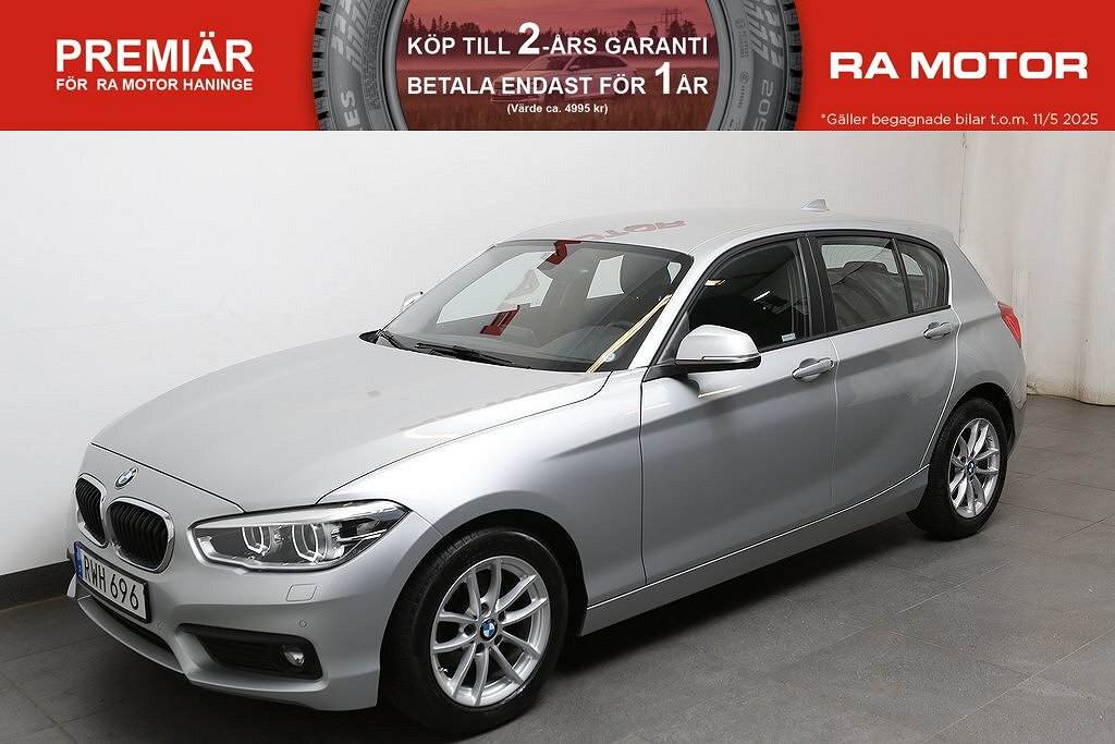 BMW 118I 136hk Advantage Aut 5D 2017