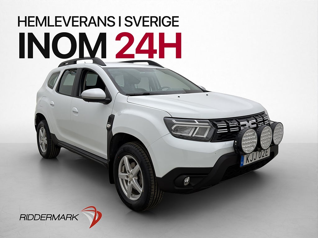 Dacia Duster 1.5 4x4 114hk P-Sensorer Bluetooth Fart AC/Luft