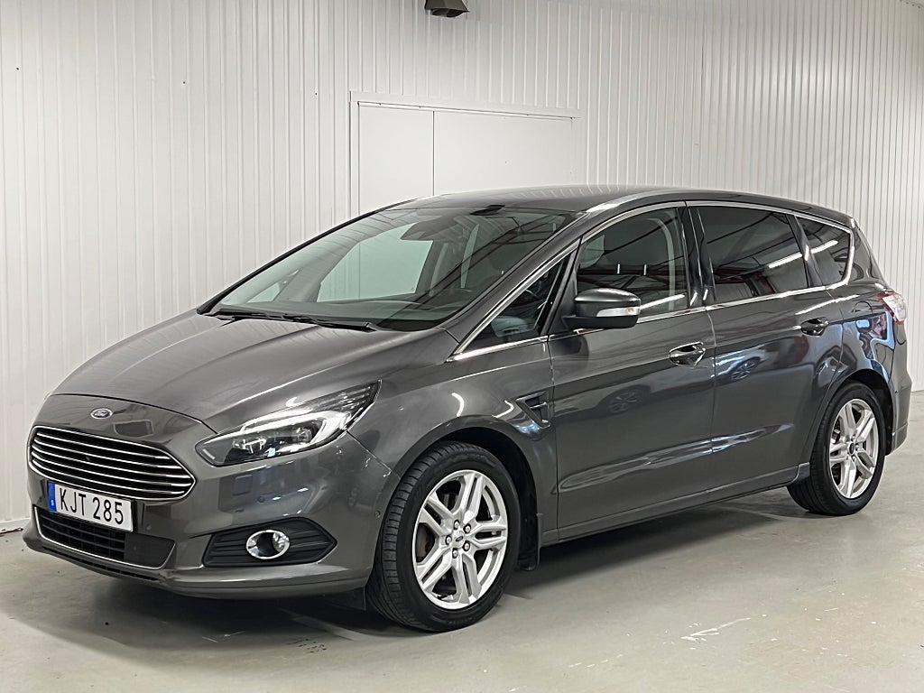 Ford S-Max 2.0 TDCi Bi-Turbo Powershift Titanium B-Kam Pano 210hk 