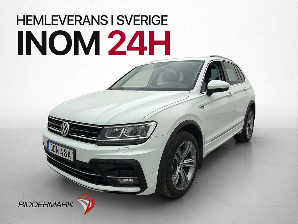 Volkswagen Tiguan 2.0 TSI 190hk 4M R-Line Värm Pano Cockpit