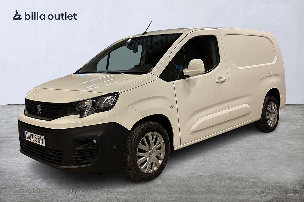 Peugeot Partner L2 Utökad Last 1.5 BlueHDi Backkamera Dragkrok Värmare