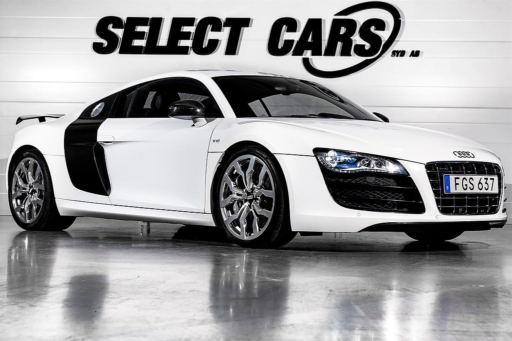 Audi R8 Coupé 5.2 V10 FSI Quattro R-Tronic, 525hk