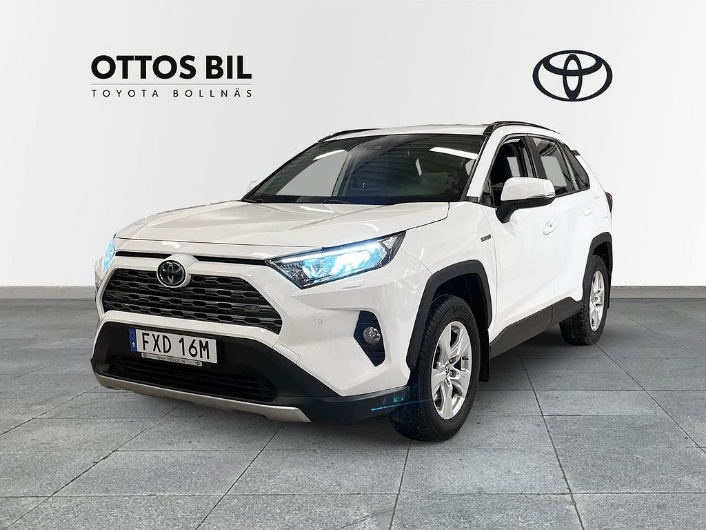 Toyota RAV4 Hybrid AWD-i AWD Active Komfortpkt,sommarhjul,NYA vinterhjul,dra