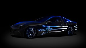 Maserati Gran Turismo Folgore lanseras nästa år. Foto: Maserati 