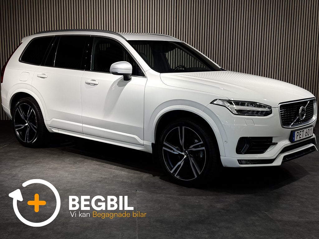 Volvo XC90 D4 AWD R-Design 7-Sits / Drag / Kamera / Navi / 