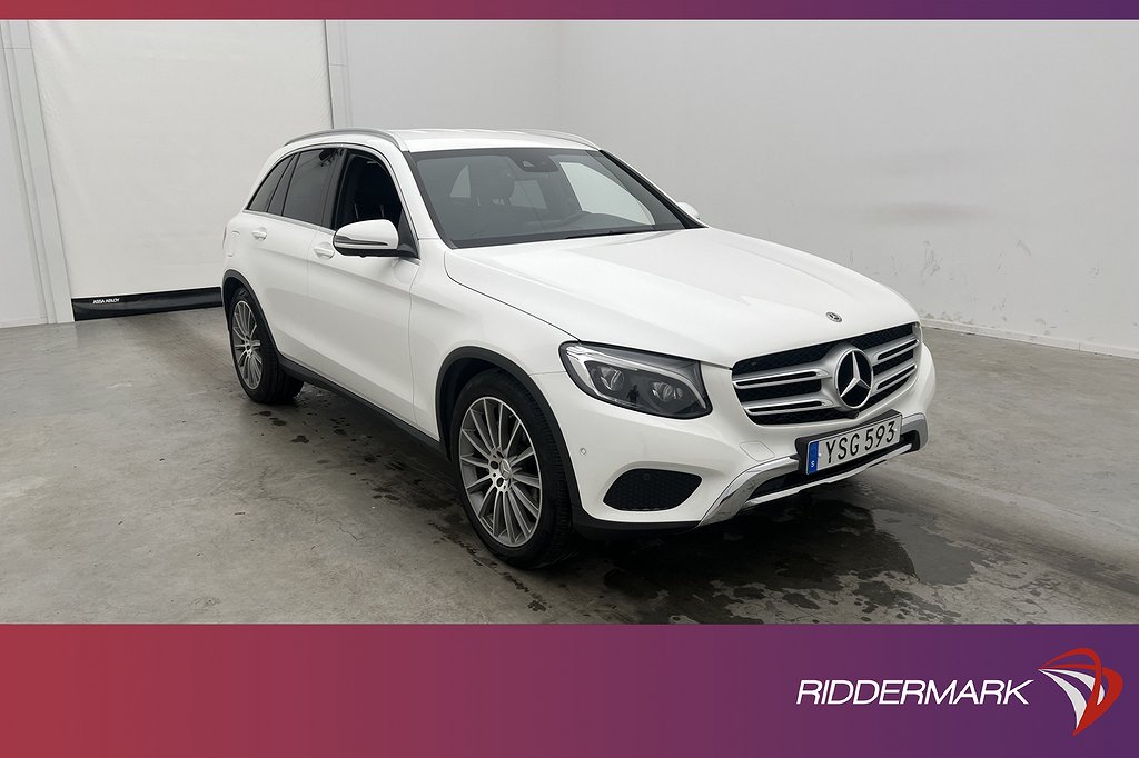 Mercedes-Benz GLC 220 d 4M 170hk Burm Luft 360° Värm Drag