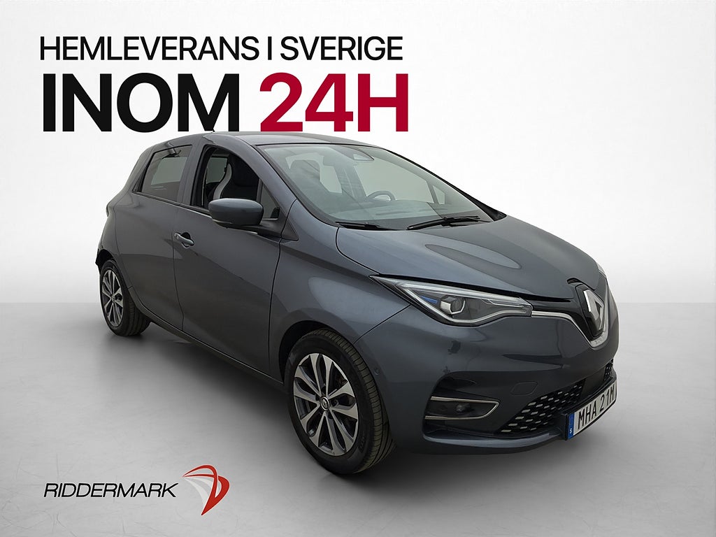 Renault Zoe R135 52kWh Intense Friköpt batteri B-Kamera Navi