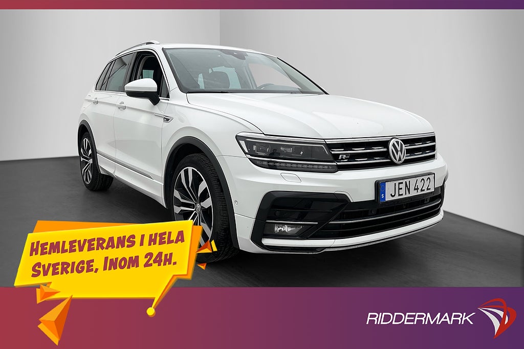 Volkswagen Tiguan 2.0 TDI 4M R-Line Cockpit Värm Drag Kamera