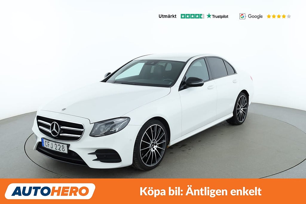 Mercedes-Benz E 220 d AMG Line / Värmare, CarPlay, Burmes...