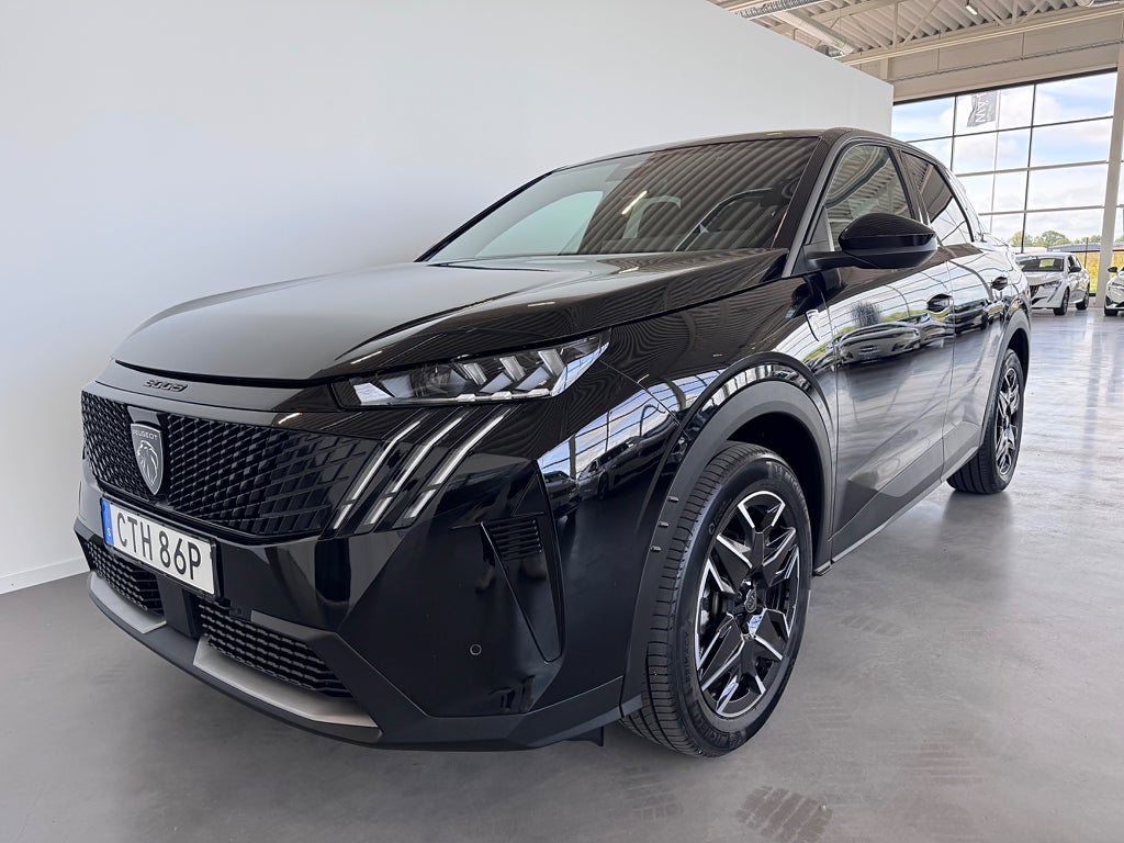 Peugeot 3008 HYBRID 136 e-DSC | GT | 360° | Rattvärme | Navi 