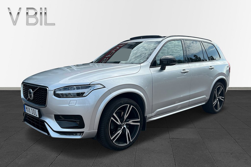 Volvo XC90 B5 AWD R-Design Panorama Dragkrok Kamera 22"