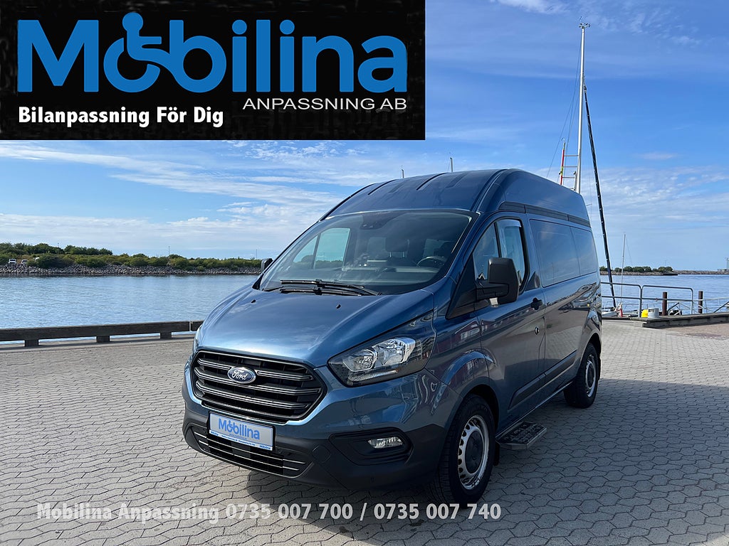 Ford Transit Custom Handikappanpassad