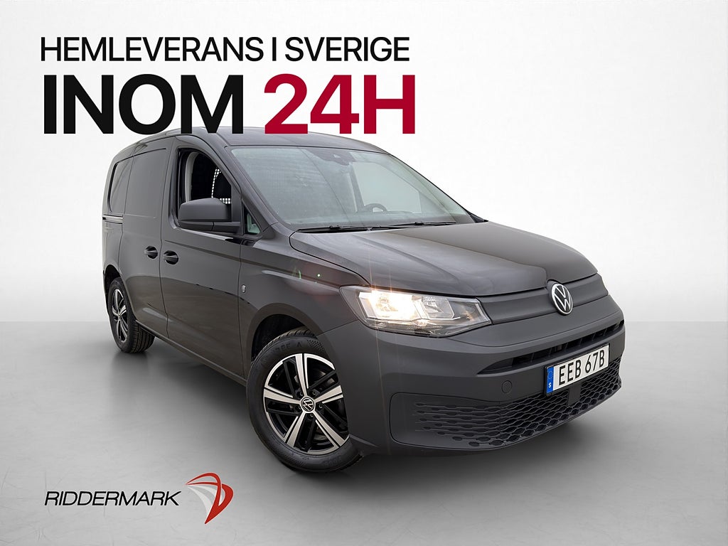 Volkswagen Caddy Cargo 2.0TDI Värmare Dragkrok B-Kamera Moms