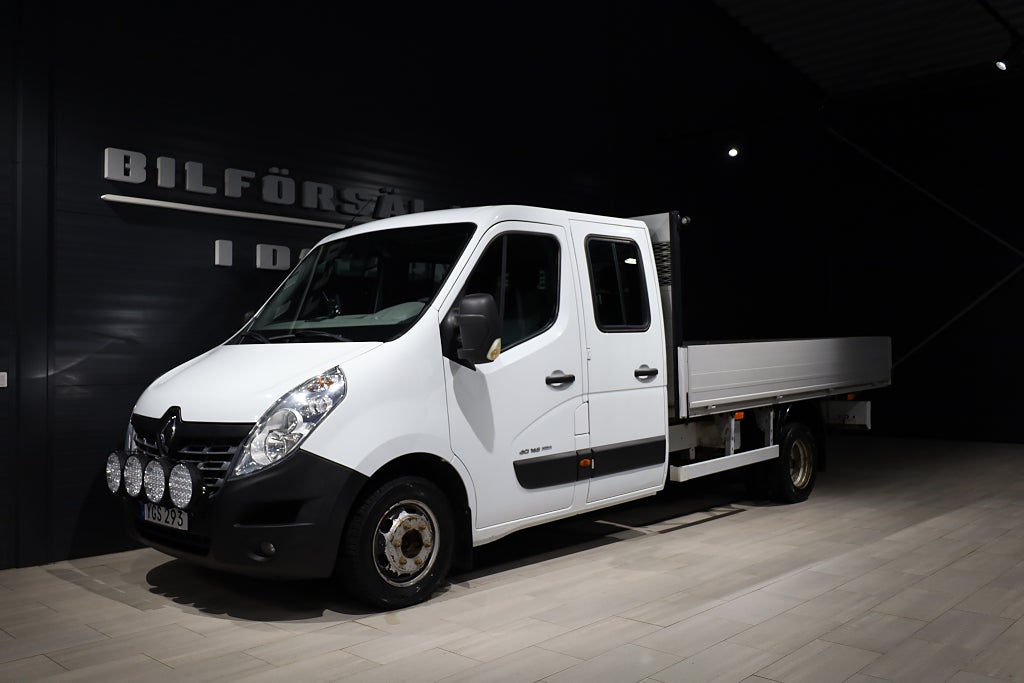 Renault master Dubbelhytt 7-sits 2.3 dCi 4wd  Dieselvärmare Momsbil