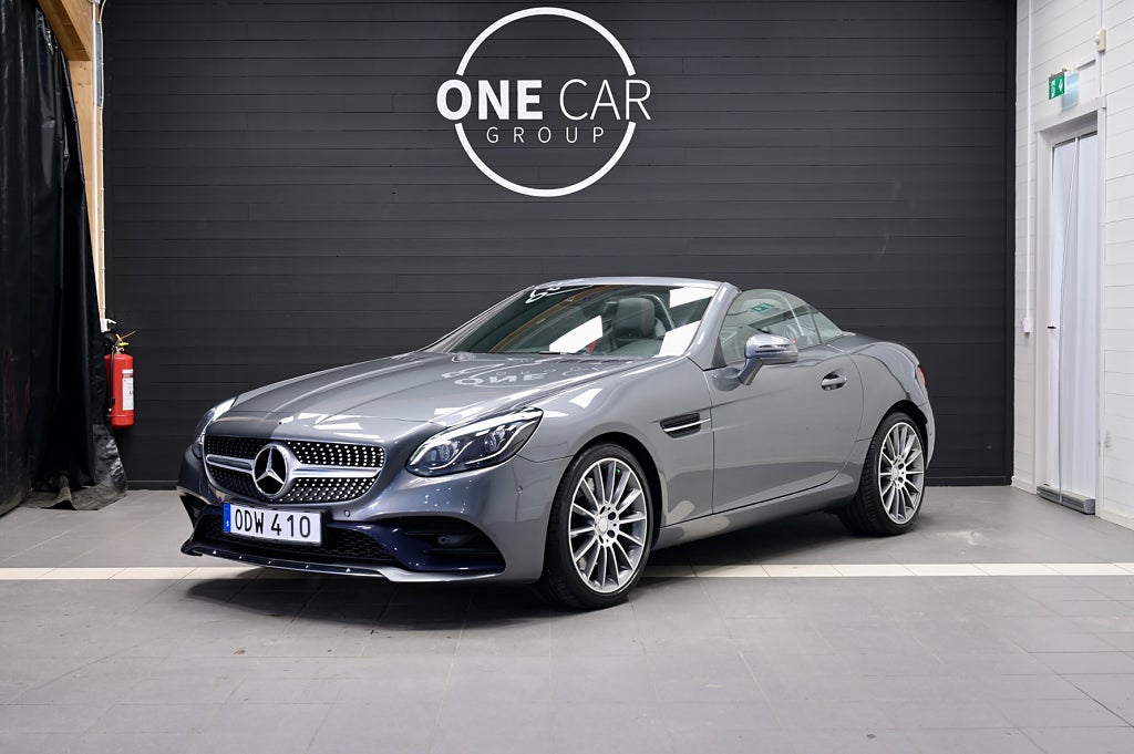 Mercedes-Benz SLC 200 AMG Nyservad Svensksåld 932kr årsskatt 184hk