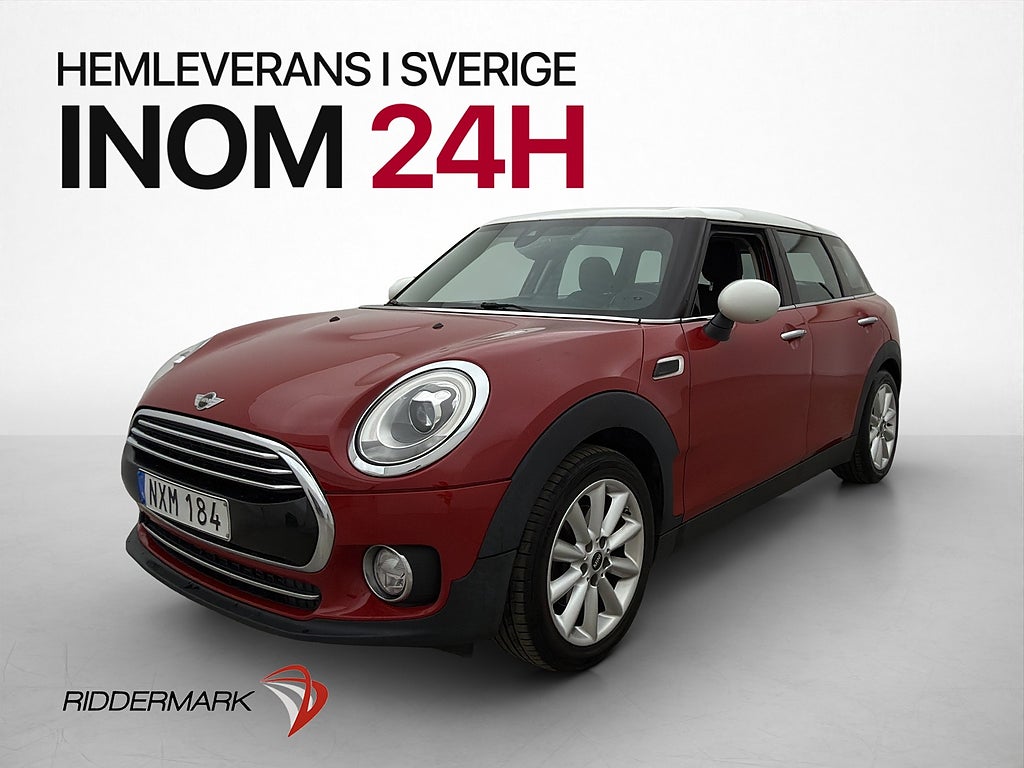 MINI Cooper Clubman Chili Värmare 0,52l/mil Sensorer ISOFIX