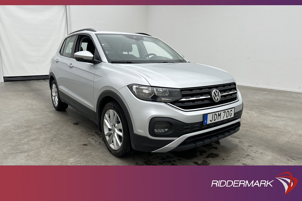 Volkswagen T-CROSS 1.0 TSI 95hk Base BT Välservad 0,57l/Mil