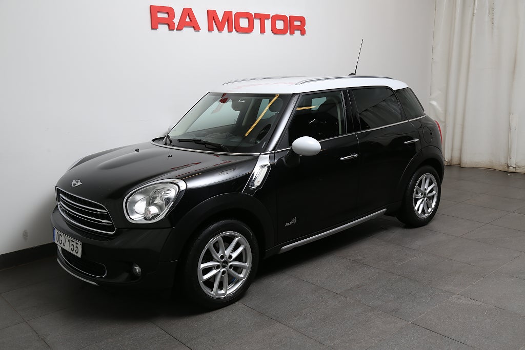 MINI Countryman Cooper D ALL4 Navi Sportstolar Chili pkt 2016