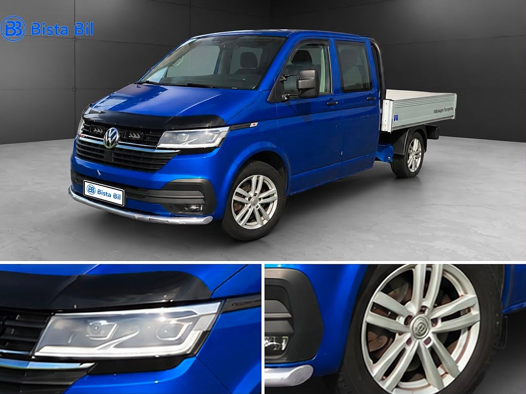 Volkswagen Transporter CHASSI DUBBELHYTT T30 2.0 TDI BMT 4MOTION MOMS 200Hk
