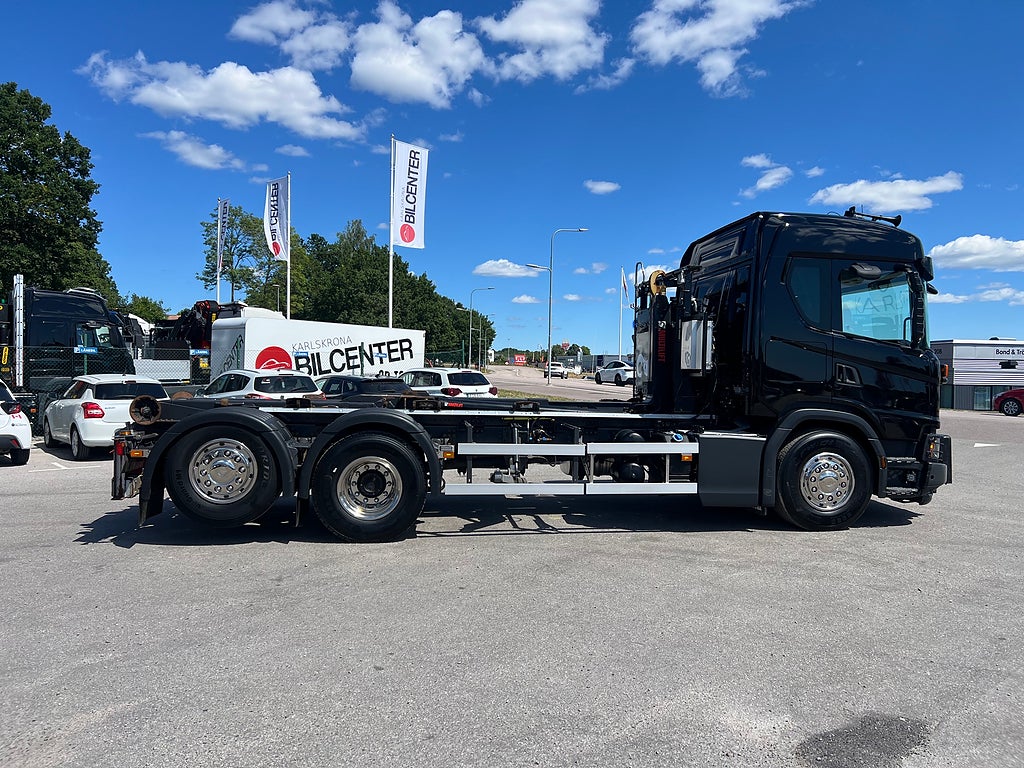 Scania G450 6x2*4 XT Lastväxlare, Fullt Plogutrustad
