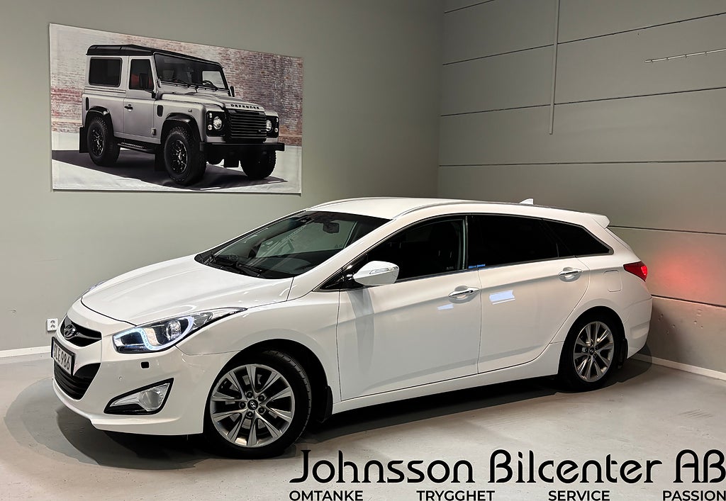Hyundai i40 cw 1.7 CRDi Business 1 Ägare Gps B-kamera Skinn Drag 